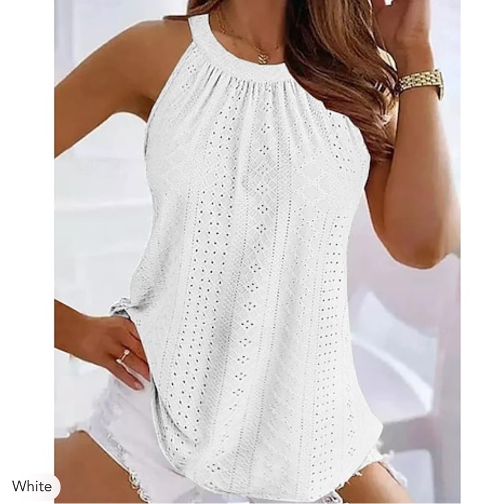 CUPSHE White Sleeveless Top